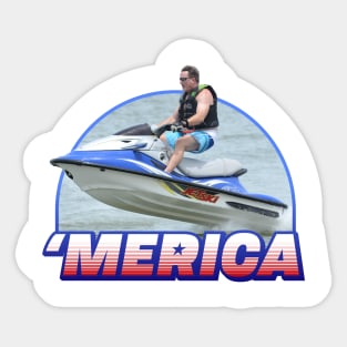 'Merica Sticker